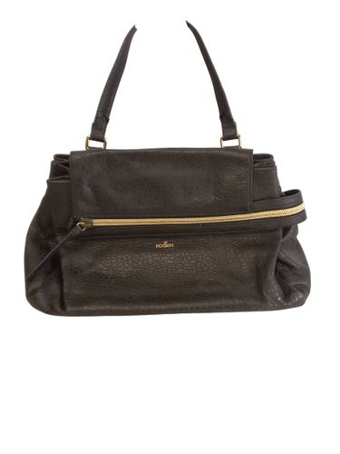Sac a main HOGAN noir cuir - Label Emmaus - Modalova