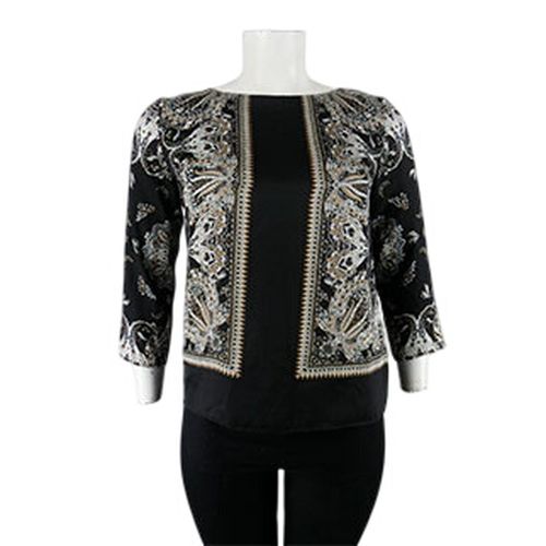 Blouse imprimé manche longue - Taille 44 - Etam - Modalova
