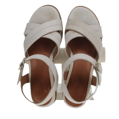 Chaussures écrues à talon compensé - Pointure 36 - Tamaris - Modalova