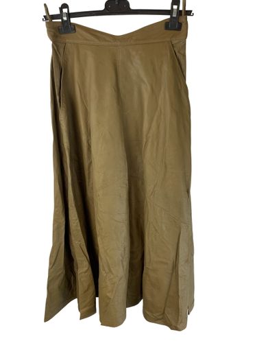 Begedor Italia — Jupe longue en cuir souple vintage — — 38FR (IT38) — Fabriquée en Italie - Label Emmaus - Modalova