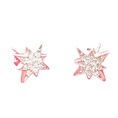 Boucles d'oreilles étoile strass - Label Emmaus - Modalova