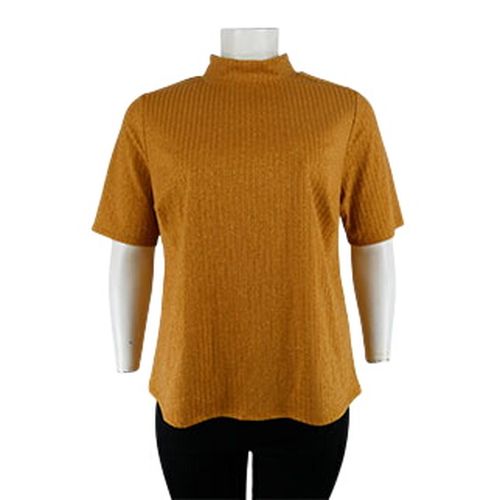 Blouse moutarde avec fibres métalliques - Taille XL - Kiabi - Modalova