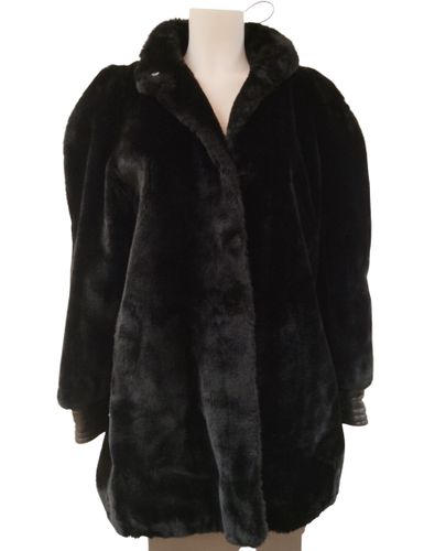 Manteau vintage fausse fourrure Bel-Not Paris — T.42 - Label Emmaus - Modalova