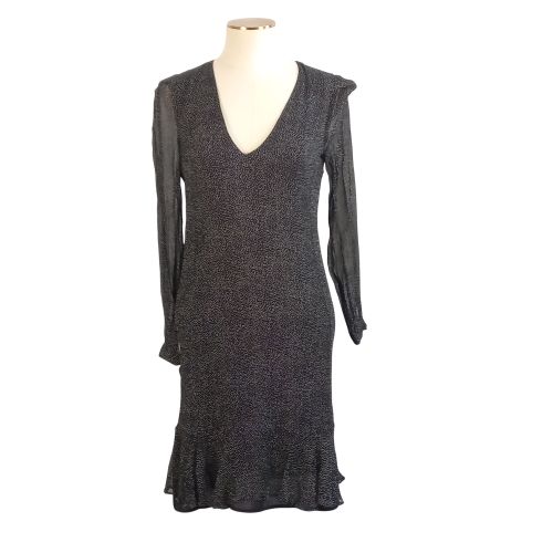 Robe viscose et polyester taille 38 - Claudie Pierlot - Modalova