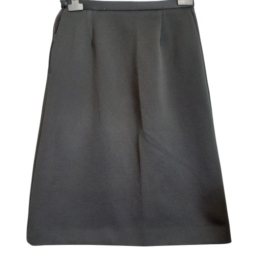 Jupe noire droite petite taille - Label Emmaus - Modalova