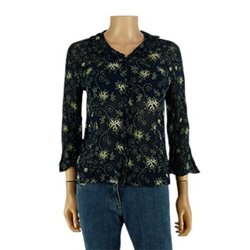 Chemisier imprimé fleurs - Chassé Croisé - Taille 38 - Label Emmaus - Modalova