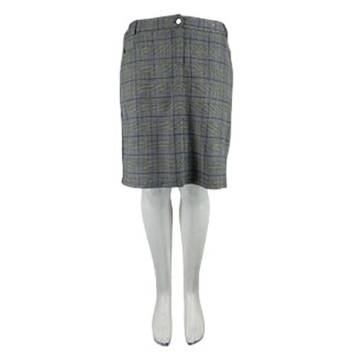 Jupe courte à carreaux - Taille 48 - Label Emmaus - Modalova