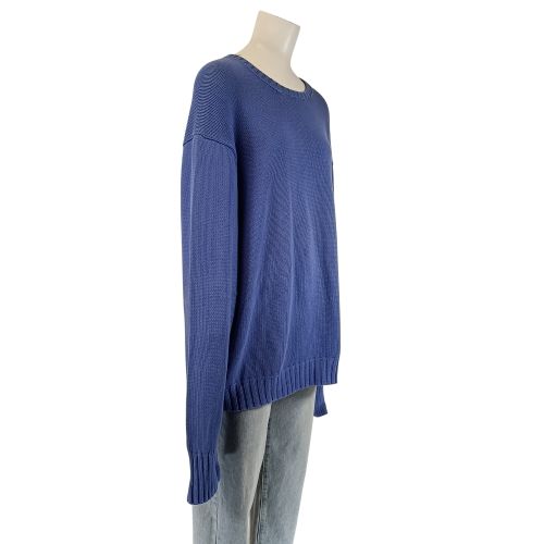 Pull XL coton maille col rond - Polo Ralph Lauren - Modalova