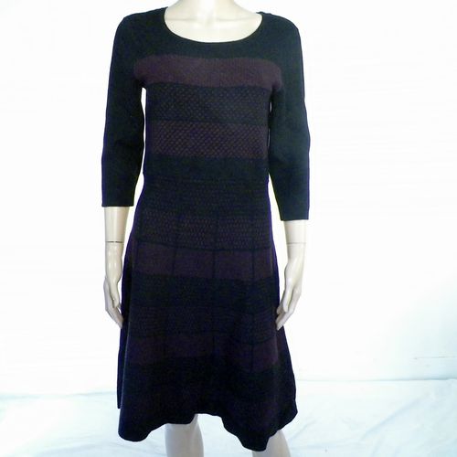 Robe Noir/Aubergine C&A Taille M - c&a - Modalova