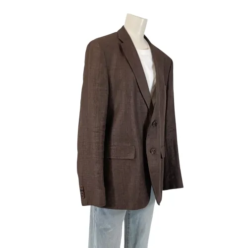 Blazer homme chiné veste de costume col tailleur poches à rabat - Hugo Boss - Modalova
