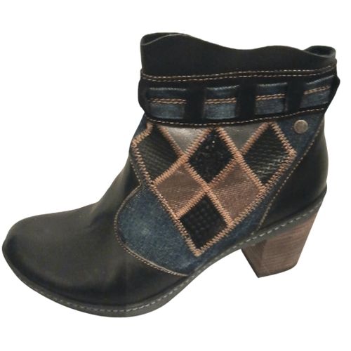 Atrai - Bottines bimatière, bicolore - 40 - Label Emmaus - Modalova