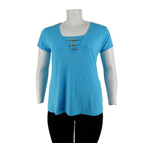 T-shirt col perlé - Taille 5 - Label Emmaus - Modalova