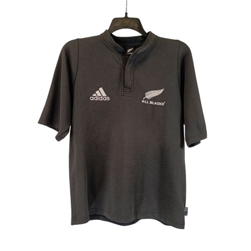 Polo All Blacks rugby taille M manches courtes coton polyester - Adidas - Modalova