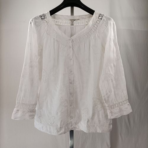 Tunique blanche coton - - Taille 42 - gerard darel - Modalova