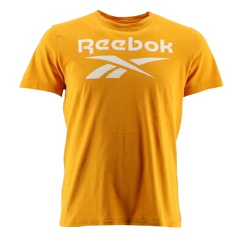 T-shirt moutarde imprimé - Taille M - Reebok - Modalova