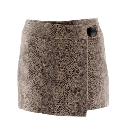 Short jupe imprimé serpent - Taille S - Zara - Modalova