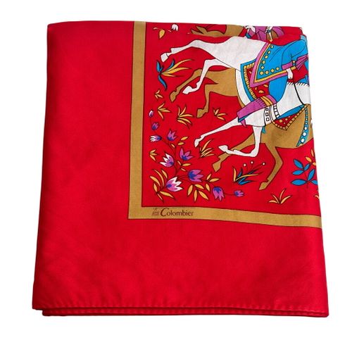 A.C Canova - Foulard vintage - Soie - Label Emmaus - Modalova