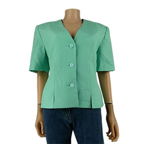 Veste verte à bouton - Cécile d'orges - Taille 42 - Label Emmaus - Modalova