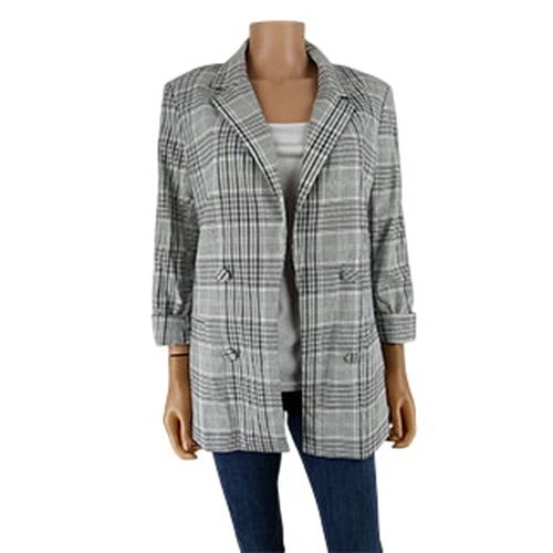 Veste à carreaux - Taille L - Bershka - Modalova