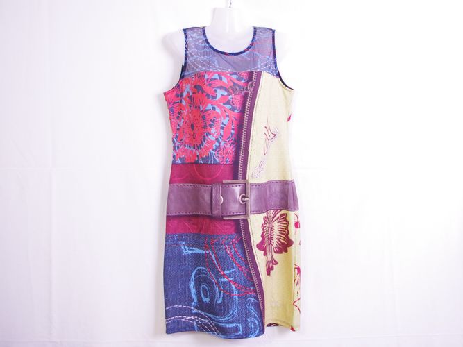 Robe à imprimés colorés - - L - desigual - Modalova