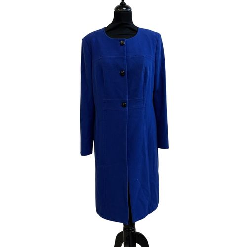 Manteau mi-long roi à boutons noirs - T.42 - Antonelle - Modalova