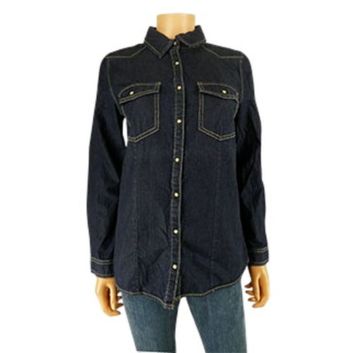 Chemisier en jean foncé - Cache cache - Taille T2 - Label Emmaus - Modalova