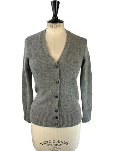 Riu Paris - Gilet col V boutonnage classique maille mouchetée - chiné - Neuf d'invendu Riu - Taille XS/S - Label Emmaus - Modalova