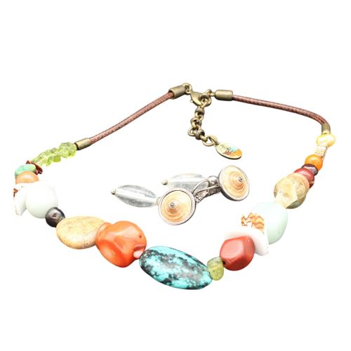 Nature Bijoux collier et boucles d'oreille - Label Emmaus - Modalova