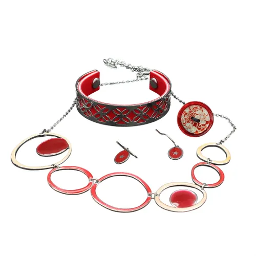 Bijoux subtilement rouges - Label Emmaus - Modalova