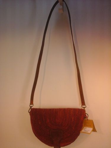 Sac Bandoulière raphia tressé - Label Emmaus - Modalova