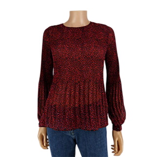 Blouse imprimé - Taille XS - Zara - Modalova