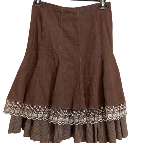 Jupe avec voilage dentelle en bas " chic fille" T 3 - Label Emmaus - Modalova