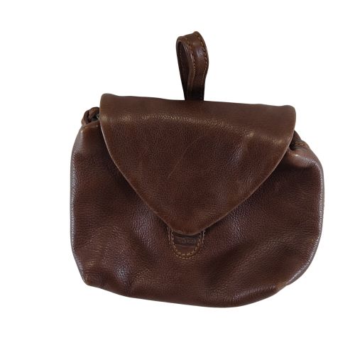 Pochette sac à main Rossa cuir vintage petit format - Label Emmaus - Modalova