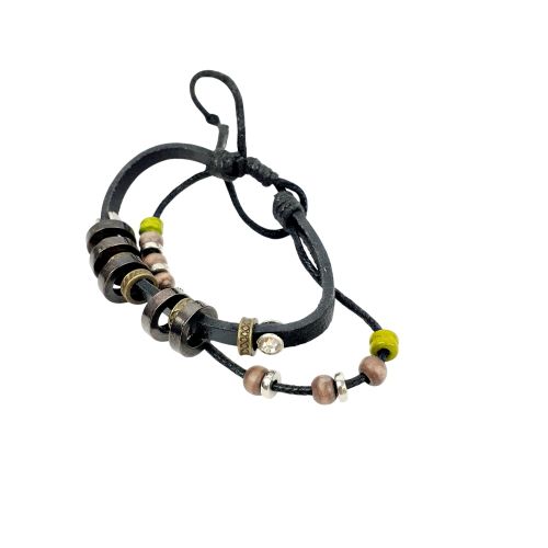 Bracelet en cuir - Label Emmaus - Modalova