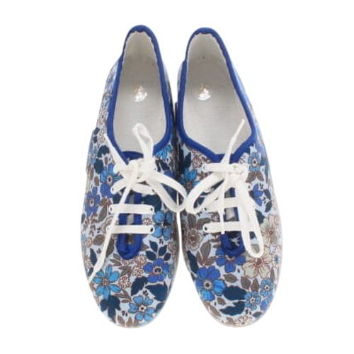 Chaussures en toile imprimées fleurs - Taille 37 - Label Emmaus - Modalova