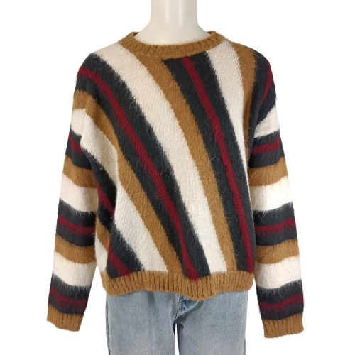 Pull rayé Sisley par maille chaude S - Benetton - Modalova
