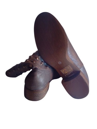 Bottine en cuir CLOSER BY CHAUSSEA pointure 40 - Label Emmaus - Modalova
