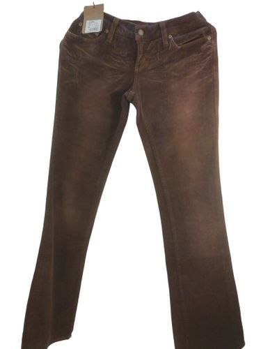 Pantalon Velours Côtelé KATE DENIM Choco Neuf avec Étiquette T24 / 34 - Label Emmaus - Modalova