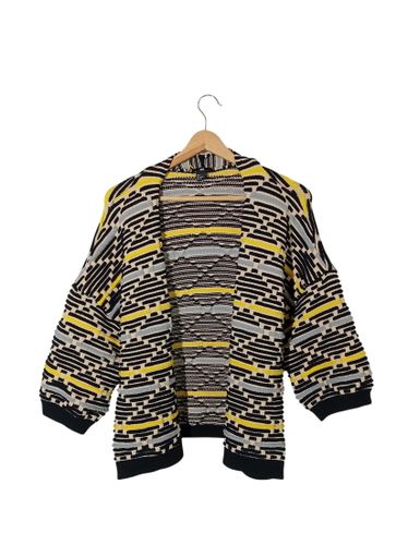 Gilet Epais En Maille Graphique Jaune Et Noir S (T6966) - H&M - Modalova