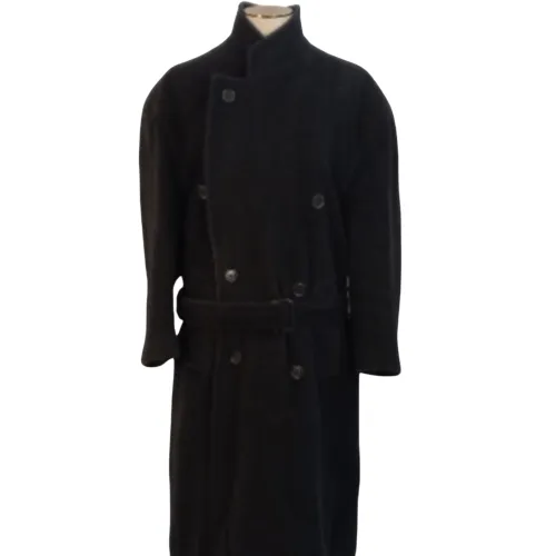 Manteau long en laine vintage taille 44 - Hugo Boss - Modalova