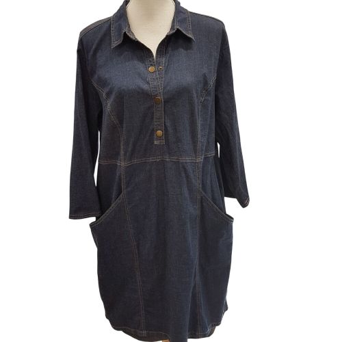 Robe en jean - Taille 46 - John Baner - Modalova