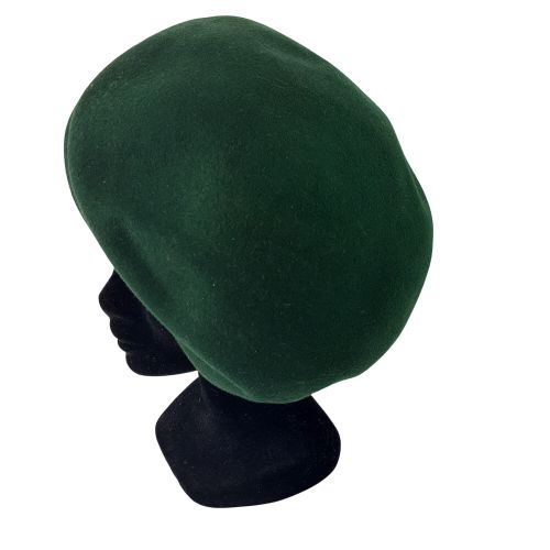 Béret T59/61 100% laine verts - Label Emmaus - Modalova