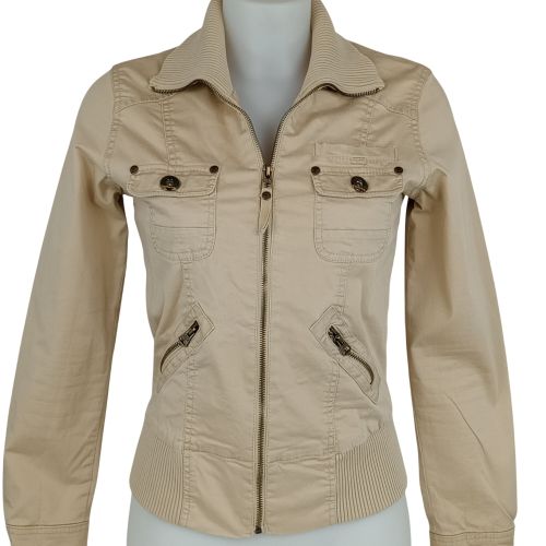 Veste - couleur sable - taille M (38) - Bershka - Modalova