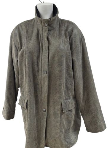 Manteau veste chic kaki / texturé - Taille 38 (D43) - Christine Laure - Modalova