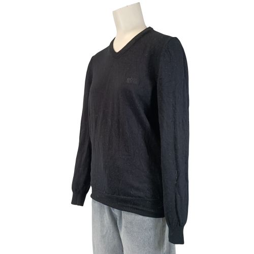 Pull Boss col V maille fine manches longues taille M - Hugo Boss - Modalova