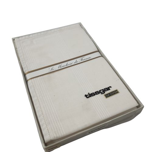 Lot de 6 mouchoirs en tissu en coton - Tissgar - Label Emmaus - Modalova
