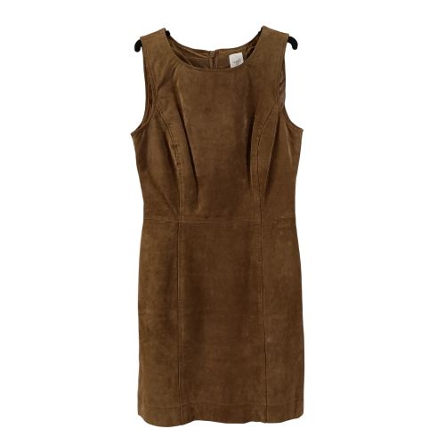 Robe effet suédine camel taille 36/S - Camaïeu - Modalova
