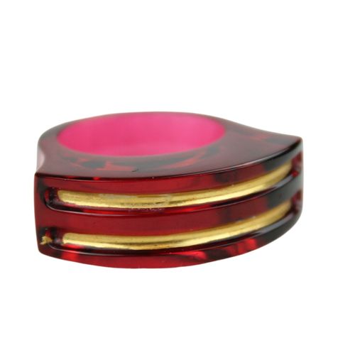 Bague - Cristal de Baccarat - Label Emmaus - Modalova