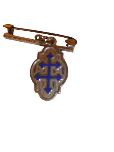 Broche de la croix de lorraine - Label Emmaus - Modalova