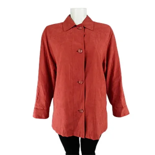 Veste brique à boutons - City - Taille 46 - Label Emmaus - Modalova